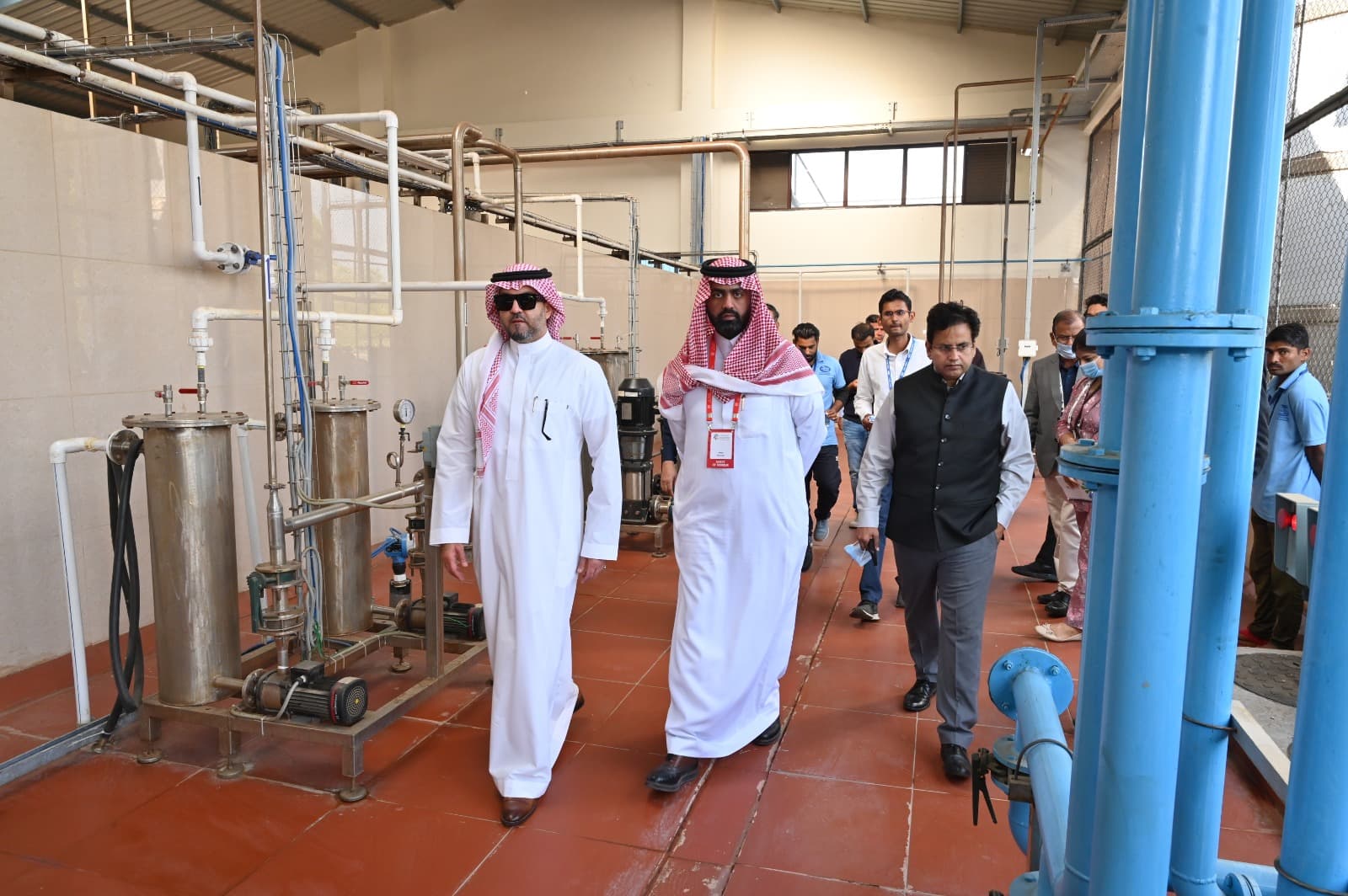 SAUDI DELEGATE JAIPUR DAIRY VISIT